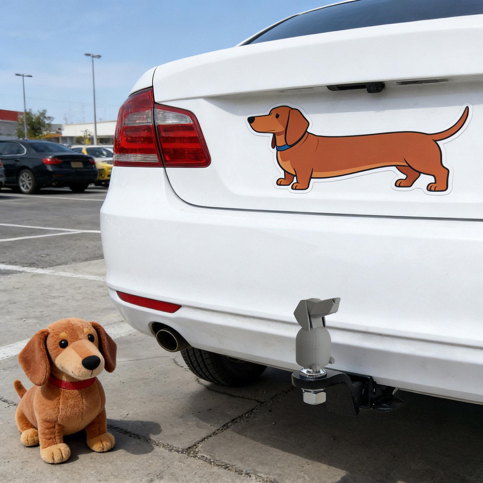 Trailer Hitch Covers Dachshund - đánh giá và giá Heavy Equipment Trailer