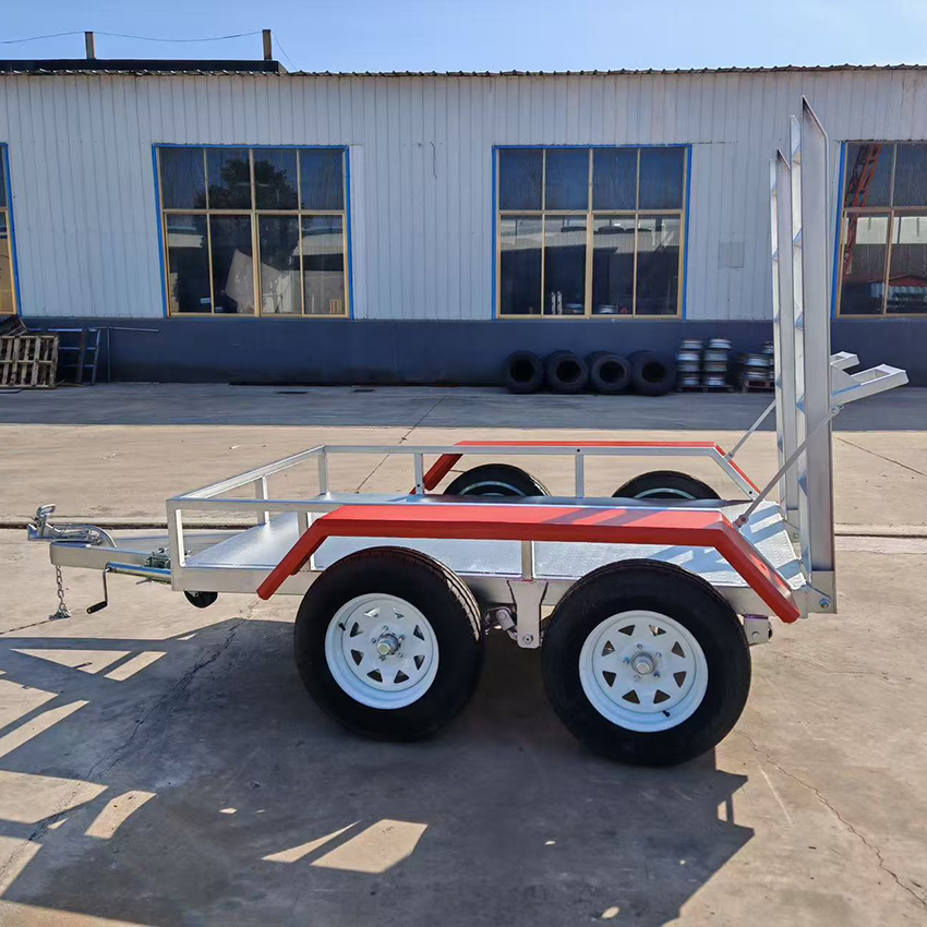 Automotive Hydraulic 3-Ton Low - đánh giá và giá Heavy Equipment Trailer