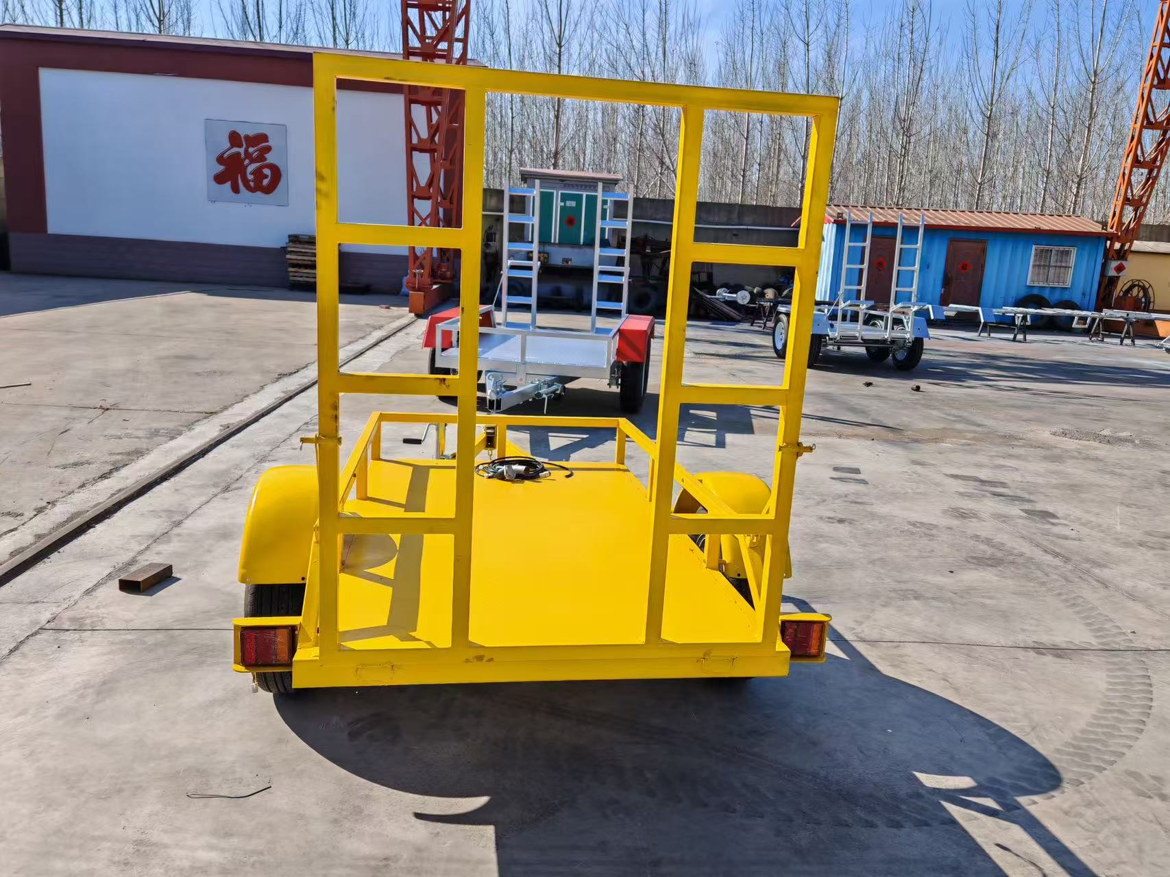 Automotive Hydraulic 3-Ton Low - đánh giá và giá Heavy Equipment Trailer