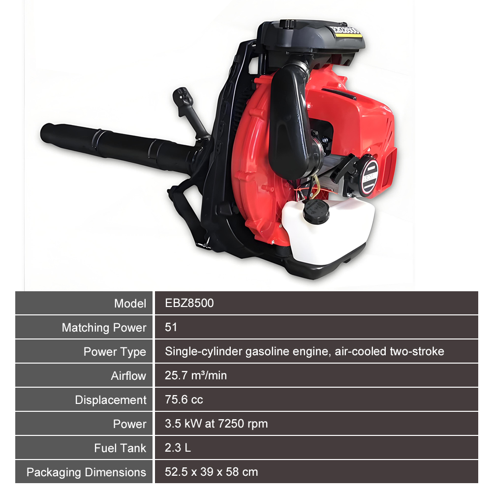 Heavy Duty Petrol Leaf Blower  - đánh giá và giá Heavy Equipment Yard