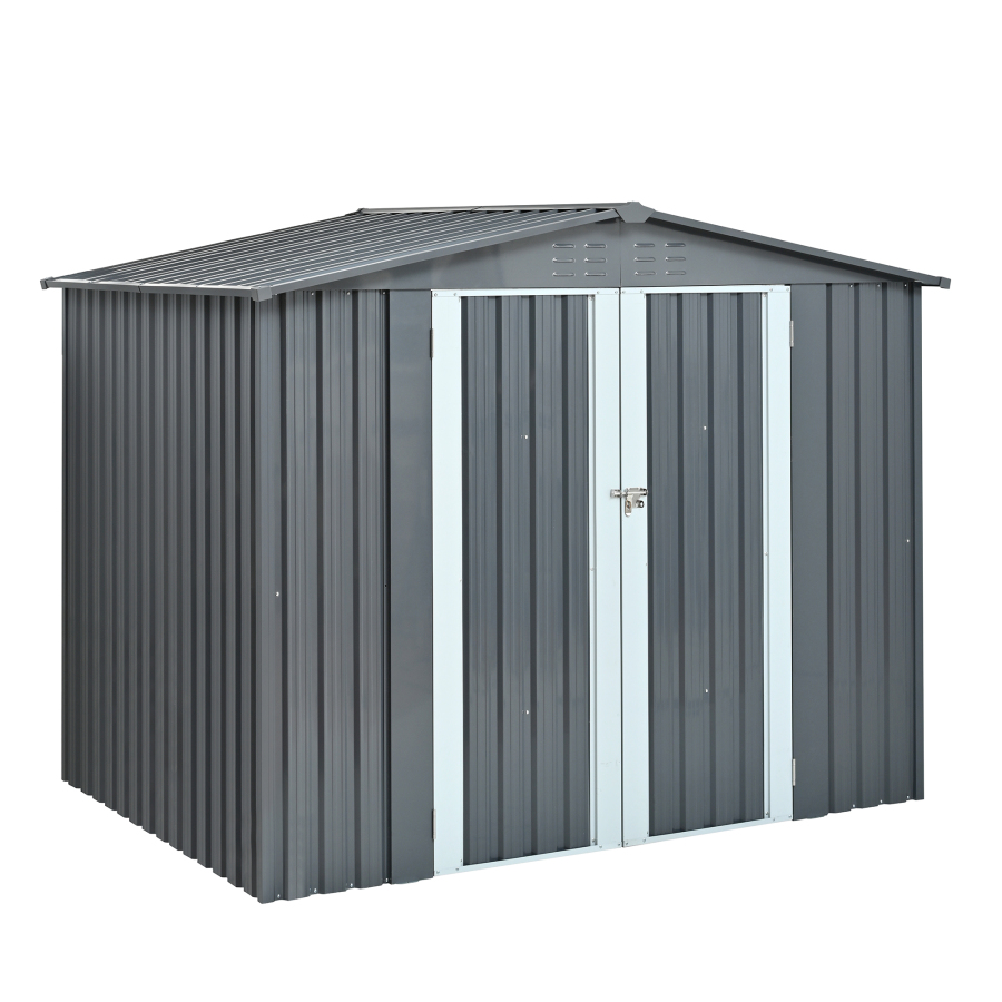 Metal Storage Shed with Double - đánh giá và giá Heavy Equipment Yard