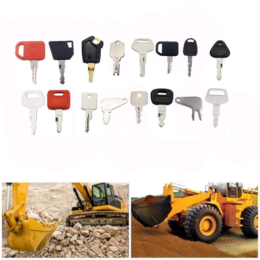 16PCS Heavy Equipment Key Set  - đánh giá và giá Heavy Equipment Cat